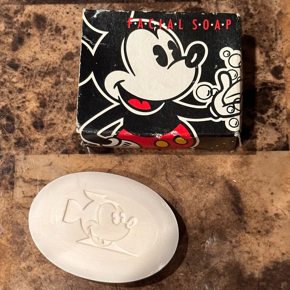 NEW Disney Facial Soap Bar 1955 Mickey Mouse Club House Walt Disney Resort Vint